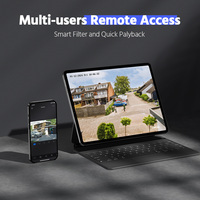 ANNKE ACZ800 4K 8MP pour la surveillance d'entreprise Caméra IP PoE Vari-focale motorisée AI Smart Dual Light SD Card Slot CCTV Camera