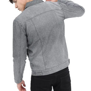 Chaqueta vaquera de moda ajustable de calidad superior para hombre, ropa de calle, fabricante superior, último diseño, precio barato, Chaquetas vaqueras - Product Image 3