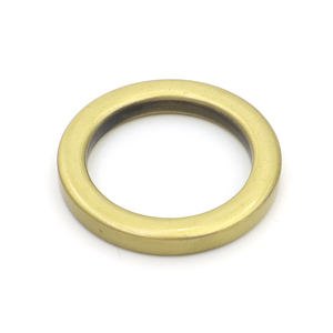 Anillos Circulares Planos de Latón Antiguo sin Costuras de 38 mm, Anillos de Alta Resistencia de Aleación de Zinc Fundido a Presión para Herrajes de Bolsos - Product Image 1