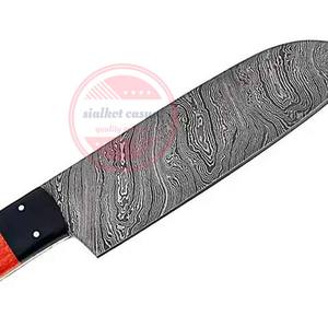 มีดเชฟเหล็กดามัสกัสทำมือ - Product Image 5