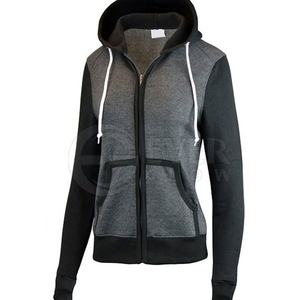 Vente en gros de sweats à capuche pour femmes sur mesure sweats à capuche de couleur unie sweats à capuche pour femmes de haute qualité - Product Image 2