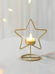 Classy Ramadan Decorative Metal <b>Tea</b> <b>Light</b> <b>Holders</b> Designed To Enhance Home Decor And Add Warm Lighting During Festive Occasions - Product Image 6