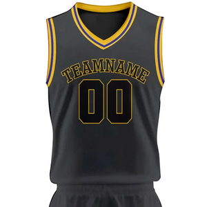 Precio al por mayor uniforme de baloncesto para hombres 100% poliéster diseño de logotipo personalizado uniforme de equipo deportivo para hombres por Fast Go Industry - Product Image 4