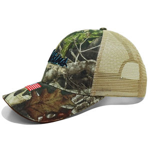 OEM Custom Men's Baseball <b>Cap</b> <b>Camo</b> Fabric Trucker Hats with 3D Logo Embroidery Trucker <b>Caps</b> Sportswear - Product Image 2