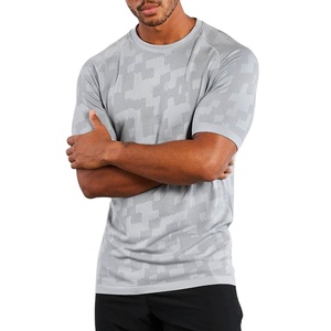 Camiseta Deportiva para Hombre, Nueva Llegada, Corte Regular, 100% Algodón Ecológico, Transpirable, de Manga Corta, Cuello Redondo, Elástica - Product Image 3