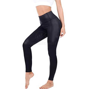 Ropa deportiva de cintura alta para mujer, mallas de entrenamiento, estilo informal cómodo, mallas de Yoga, características transpirables, a la moda - Product Image 5