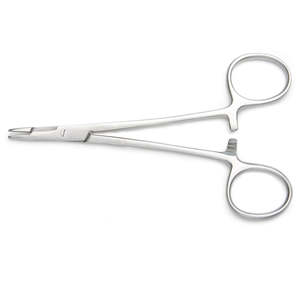 Soporte de aguja de acero inoxidable quirúrgico médico Mayo Hegar 15cm mejor calidad en precio barato proveedor de Sialkot Pakistán - Product Image 2