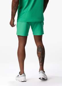 Men's High Quality Casual Shorts Comfortable and Breathable <b>Woolen</b> Fabric Eco-Friendly with Front Logo-Direct Factory Sales - Product Image 3