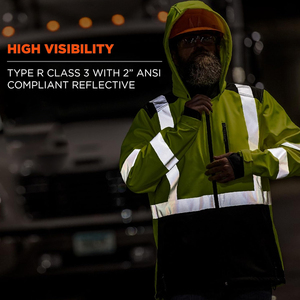 Unique Design Work Wear Safety <b>Jacket</b> Breathable Polyester Utility Construction <b>Workers</b> Full Custom High Quality Safety <b>Jacket</b> - Product Image 5