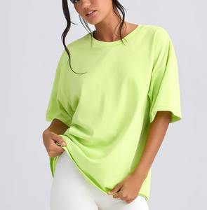 Camiseta de Manga Corta con Cuello Redondo para Mujer, Nueva Colección de Primavera y Otoño, Secado Rápido, Ligera, Antibolitas - Product Image 3