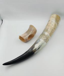 Cuerno vikingo para beber, estilo ecológico para uso doméstico y hotelero, exportación mundial por artesanía de media luna - Product Image 1