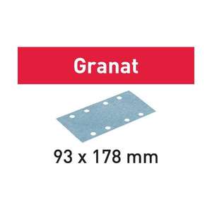 Hoja de Lijado Abrasiva Festool STF 93X178 Granat, Producto de Primera Calidad - Product Image 1