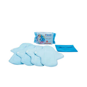 Servilletas de tela transpirables ecológicas y superabsorbentes al por mayor, toallas sanitarias menstruales reutilizables para mujeres, lavables para - Product Image 1