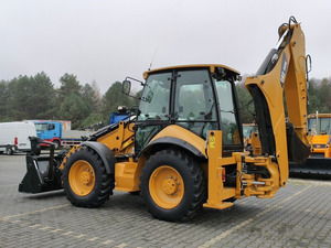 Bon chargeur de pelleteuse CAT 416E/chargeur de pelleteuse de chat 428E chargeur frontal d'entraînement de roue de 4x4 pour des travaux de construction - Product Image 5