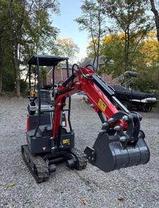 LIVRAISON GRATUITE EPA CE Approuvé CFG MX15RX Tout Neuf Mini Excavatrice sur Chenilles de 1 tonne Moteur à Essence Briggs de 15 ch ROPS Ouvert Pouce Hydraulique - Product Image 3