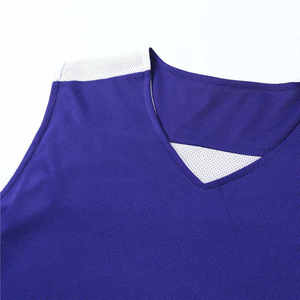 La mejor camiseta de baloncesto juvenil de talla grande hecha a medida, uniforme de baloncesto Laker transpirable, estilo de conjunto impreso y lavado al por mayor - Product Image 3