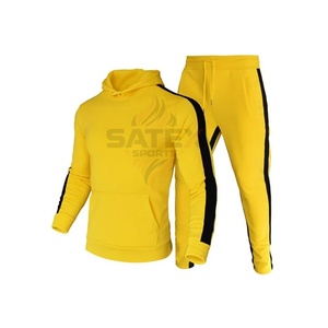 ชุดวอร์มผ้าคอตตอนสำหรับผู้ชายทรงพลัสไซส์ผ้าคอตตอนใส่วิ่งโลโก้ได้ตามต้องการ - Product Image 1