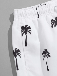 กางเกงขาสั้นชายหาดสำหรับผู้ชายกางเกงขาสั้นสำหรับวิ่งแบบลำลองกางเกงขาสั้นชายหาดแบบเย็บตะเข็บ5นิ้วพิมพ์ลายพิมพ์โลโก้ได้ตามต้องการ - Product Image 4