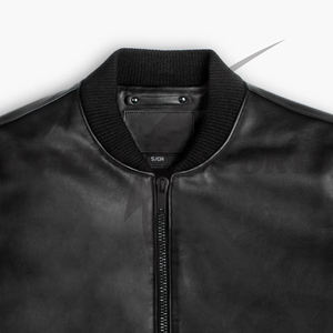 Veste en cuir véritable vintage pour homme - Design classique et tendance, haute qualité, faible MOQ, fabricant OEM personnalisé, patchwork sur le devant - Product Image 5