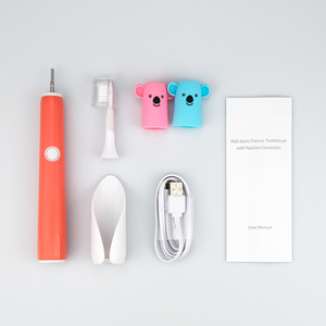 OEM Logo Cartoon bambini Sonic spazzolino elettrico IPX7 setola media per correzione postura errata bambino amichevole - Product Image 4