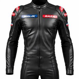 Traje de carreras de motos a Medida 1,3mm cuero de vaca CE AA aprobado, triple cosido, diseño personalizado completo OEM suministro de fábrica - Product Image 6