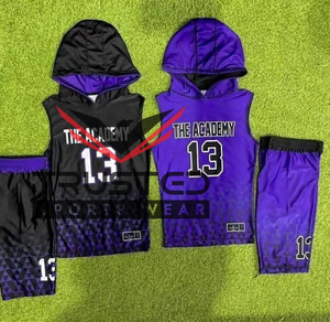 Uniformes de Fútbol Personalizados 7v7 para Adultos, 100% Poliéster, Tallas Grandes, Transpirables, Absorben la Humedad, Protección UV UPF 50 - Product Image 3