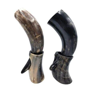 Produit tendance Produit le plus vendu Corne à boire Viking Corne à boire Corne à boire naturelle par artisanat de luxe - Product Image 2