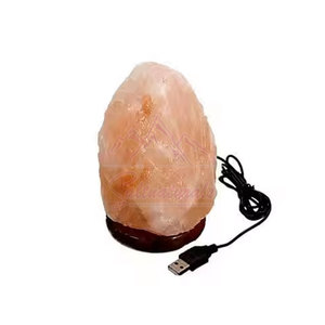2025 Último Diseño 3-5Kg Lámpara de sal del Himalaya hecha a mano en Pakistán Llegada caliente Artesanía natural Estilo romántico para la venta - Product Image 1