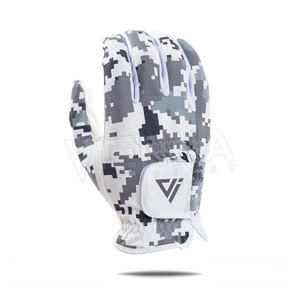 Fabrication professionnelle, prix bas, haute qualité, gants de golf en cuir véritable pour hommes sur mesure, sangle de poignet réglable - Product Image 1