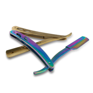 Soporte de maquinilla de afeitar de peluquero de borde recto para maquinilla de afeitar de hoja de afeitar para hombres Estuche de cuchillas de borde - Product Image 2