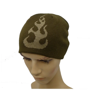 Custom Logo Jacquard Beanie New Style Acrylic Knit Winter Sports Hat Short <b>Skull</b> <b>Cap</b> for <b>Men</b> and Women-for Travel - Product Image 2