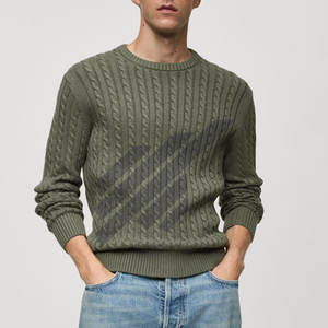 Pull en tricot pour homme de style nouveau, 100% coton, respirant, qualité supérieure, faible MOQ, fabriqué au Pakistan, service OEM personnalisable, meilleur - Product Image 1