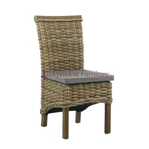 Silla de comedor al aire libre, nuevo artículo al por mayor, marco de madera de teca con ratán sintético, muebles para el hogar, jardín, Patio, Hotel, restaurante, Bar - Product Image 1