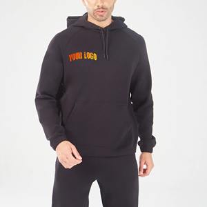 OEM/ODM 100% coton hommes sweats à capuche et sweat-shirts logo brodé personnalisé vêtements décontractés d'hiver 450 GSM pulls à capuche pour hommes - Product Image 5