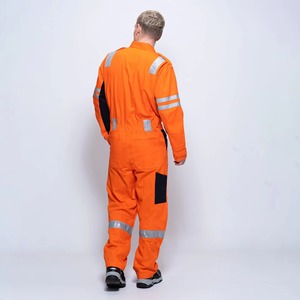 Respirant Anti-flamme Retardant Anti-statique Coton Protection Du Travail Salopette Vêtements De Travail Combinaisons Combinaison Ensembles - Product Image 2