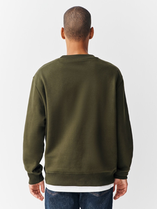 OEM Nuevo diseño elegante Hombres Sudadera de cuello redondo Jersey de manga larga Casual Plain Fleece Top Ropa deportiva cómoda - Product Image 4