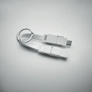 Personalized KEY C Keychain <b>Charging</b> <b>Cable</b> for Gadgets Unique Customizable Accessory - Product Image 1