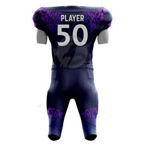 ¡Precio de fábrica, uniforme de fútbol americano, equipo de equipo personalizable con características transpirables de talla grande en stock! - Product Image 2