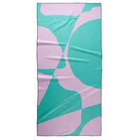 GEOMETRY Spring Beach Towels Quick Dry Microfiber Cloth Summer Dish Towels Drying Premium Abstract Pattern Swimming Bath Towel