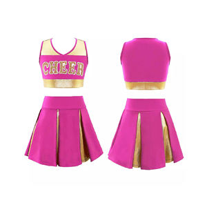 Uniformes de Animadoras Personalizados 2026, Diseño Gratuito por Sublimación, Trajes de Baile, Nuevos Uniformes de Animadoras Personalizados - Product Image 1