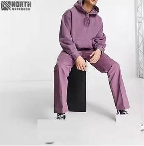 Meilleure Vente Survêtement Décontracté Homme 100% Coton Teint Uni Respirant à Capuche Hiver – Nouvelle Collection Style Décontracté pour Adultes Sport - Product Image 4