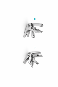 Porte-spatule chirurgical de haut niveau avec tige ronde pour spatule plate de différentes tailles - Product Image 2