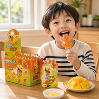YoloDuck Nouveauté Bonbons Durs en Forme de Canard 3D 16g Saveur Mangue Sucette Éclatante Vente en Gros Bonbons Chinois Personnalisés
