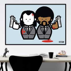 Affiche design moderne abstraite style gangster - Product Image 5