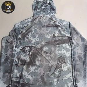 Meilleures ventes de sweats à capuche de pêche pour hommes couleur unie coton à manches longues sur mesure thermique respirant polaire pour les sweats à capuche de pêche - Product Image 2