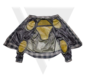 Chemise de cyclisme de protection homologuée CE, chemise en flanelle ignifuge, logo personnalisé, vêtements de travail de sécurité, veste de motard - Product Image 5