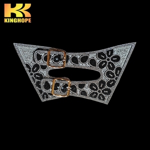 Tomaie per Scarpe alla Moda con Strass, Materiale Superiore per Sandali e Ciabatte, Semilavorati per Calzature da Donna in Tutto il Mondo - Product Image 3
