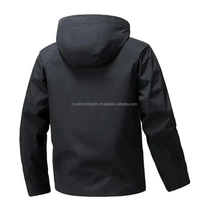 Hommes Veste Coupe-Vent Randonnée Camping Manteaux Léger Printemps Automne Manteaux Imperméable Extérieur Softshell Zip Up Vestes À Capuche - Product Image 6