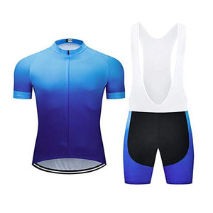 Uniforme de ciclismo para hombre OEM Pantalones cortos de sublimación de diseño personalizado Conjuntos de estilo de verano Ropa deportiva de talla grande para adultos - Product Image 4
