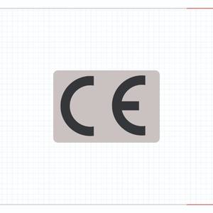 Etiqueta Adhesiva con Marcado CE, Etiqueta de Conformidad Internacional, Etiqueta Oficial de Conformidad Europea, Resistente al Calor, a los Arañazos y al Agua - Product Image 1